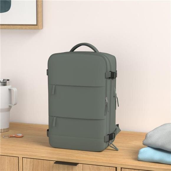 Travel Backpack For Women Men Airline Approved Carry On Backpack Flight - Picture 2 of 7